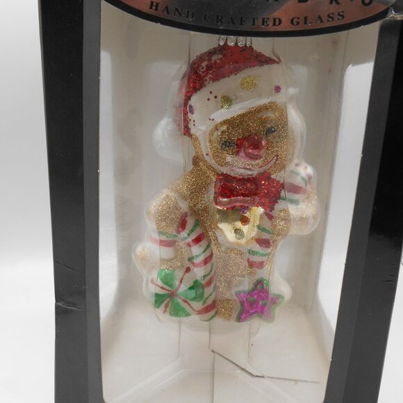 RADKO CELBRATIONS HAND CRAFTED CLASS GINGERBREAD MAN & CANDY CANE 2014 ORNAMENT - Picture 10 of 10